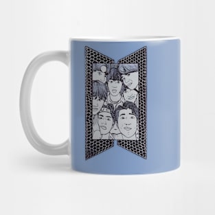 BTS ALL 7 T-SHIRTS Mug